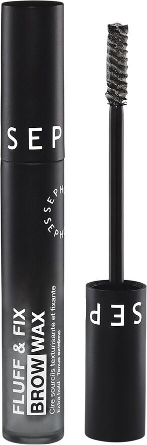 FLUFF & FIX BROW WAX - Teksturerende og fikserende øjenbrynsvoks