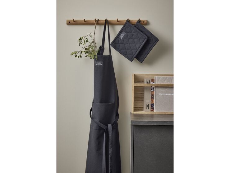 Forklæde recycle Pillivuyt 95 x 80 cm Sort