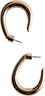 Twisted hoop earrings