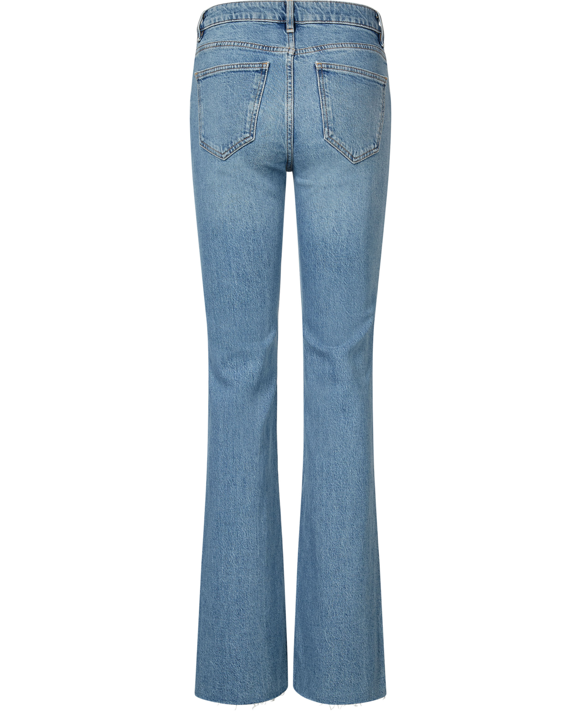 Fiona flared mid-rise jeans