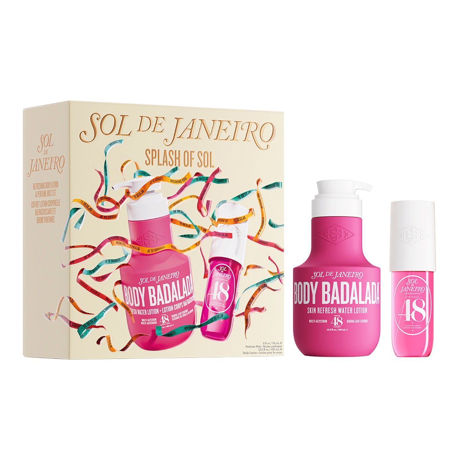 Splash of Sol - Gaves&aelig;t med forfriskende bodylotion og duftmist