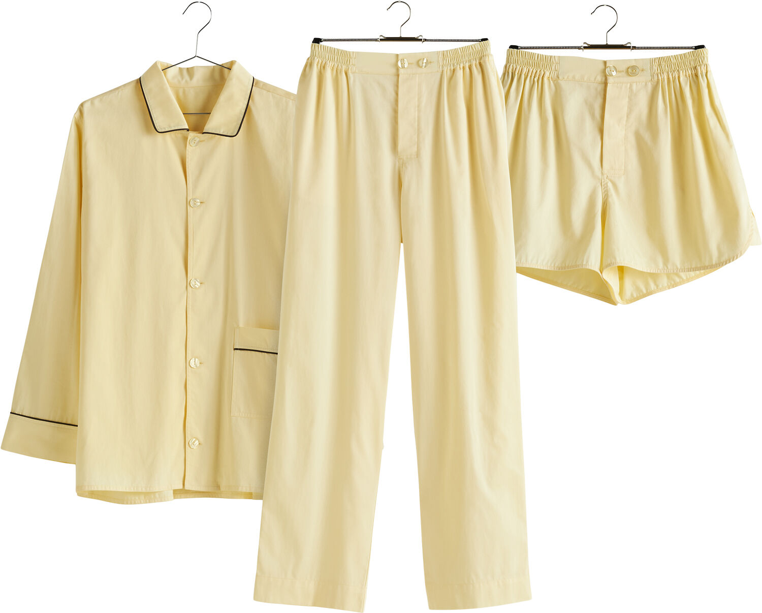 Outline Pyjama L/S Shirt-S/M-Soft y
