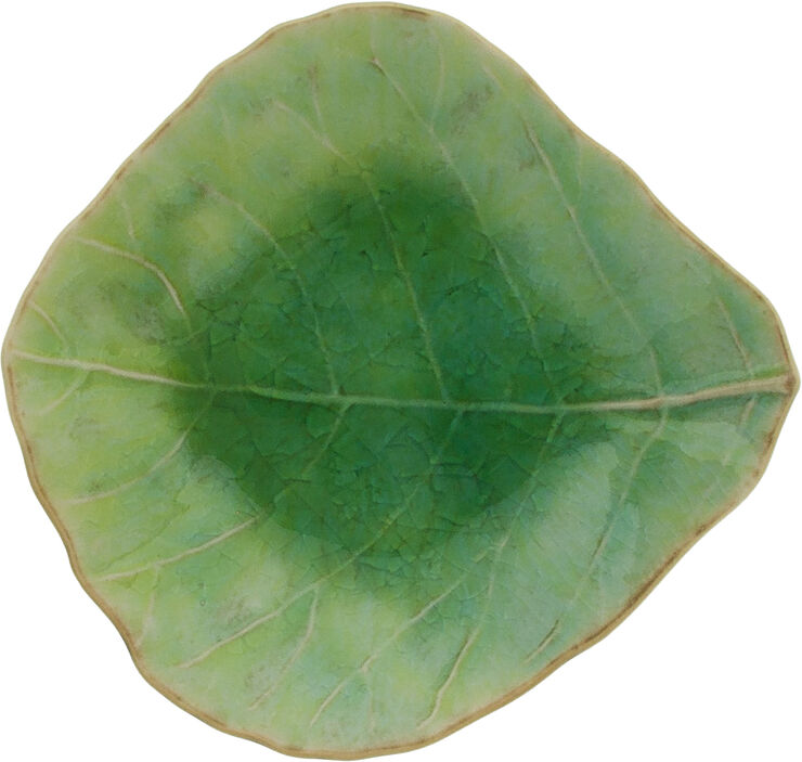 Riviera miniskål 11x10 cm blad, grøn/sort
