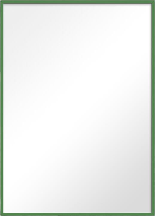 Green Wood Mirror