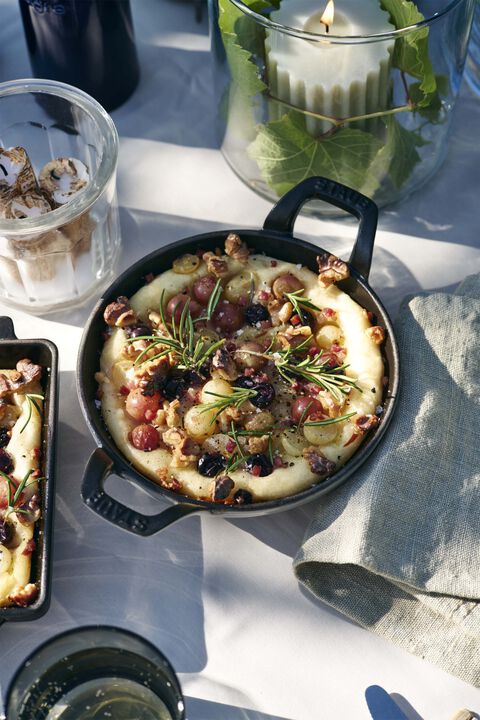 Ovnfad 12 cm Sort Rund Støbejern