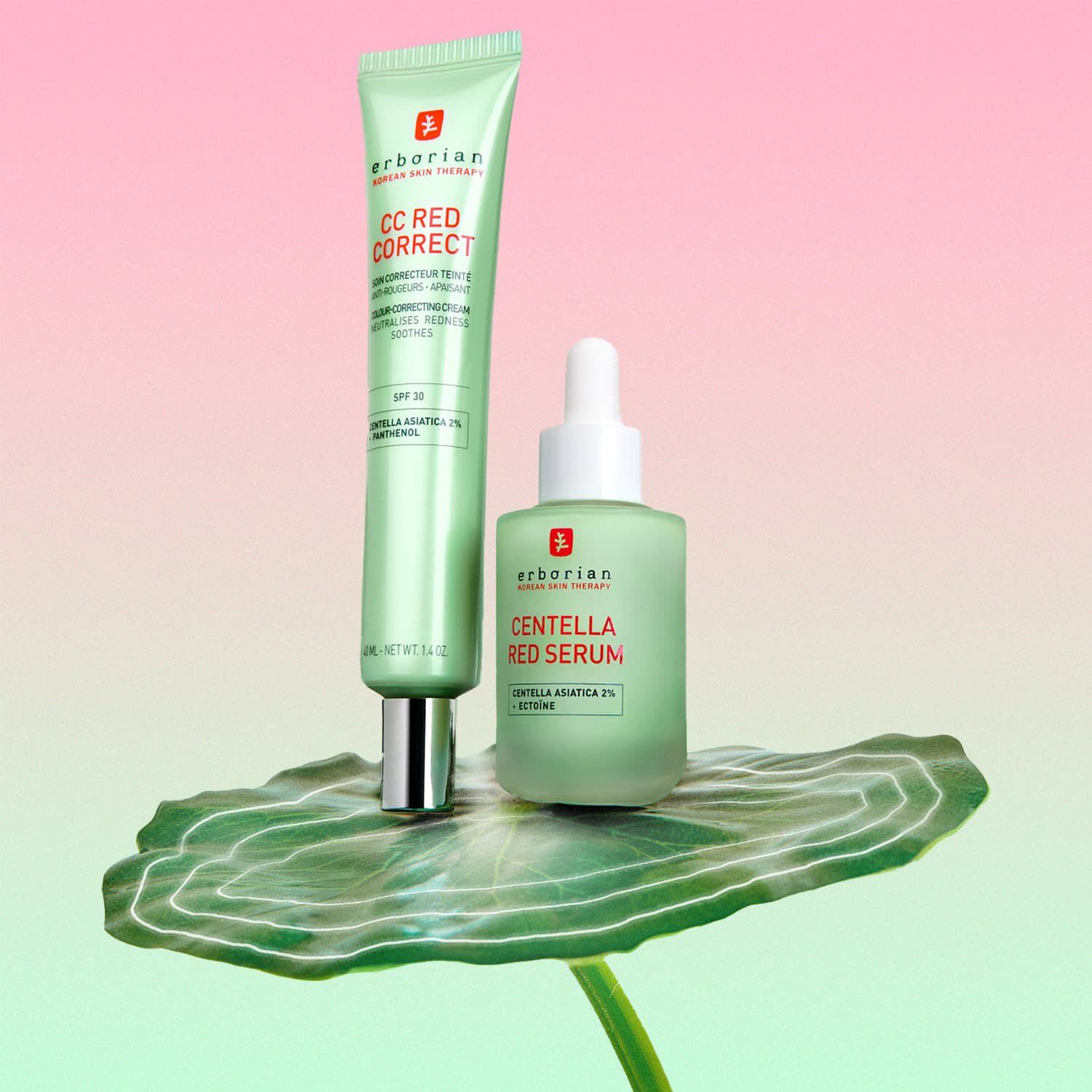 Centella Red Serum - &Oslash;jeblikkeligt beroligende koncentrat