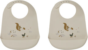 Tilda Silicone Bib 2-Pack