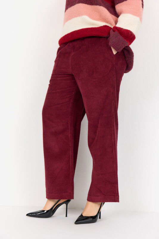 Curvy WA-NADIN 3 Bukser Bordeaux