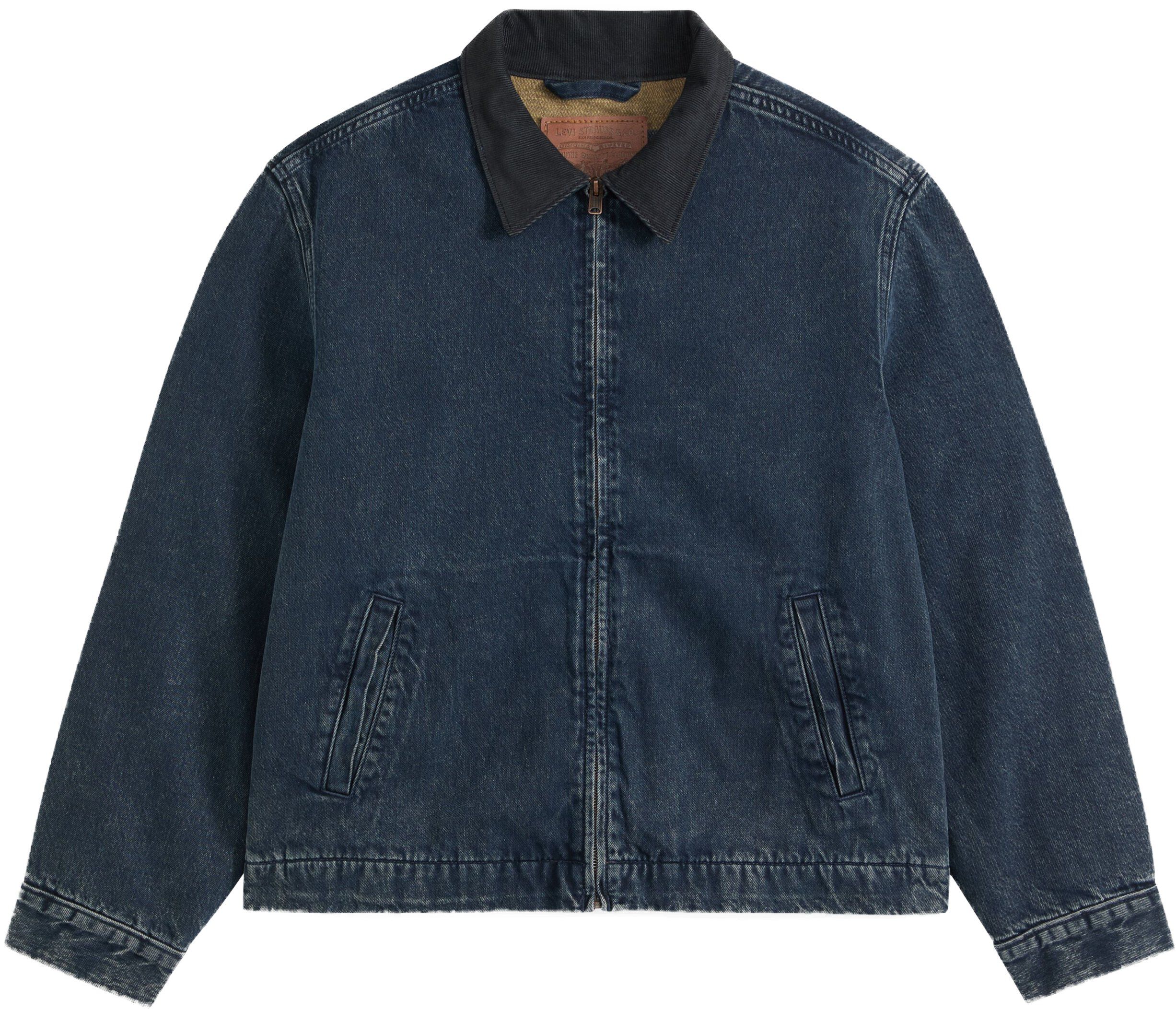 CASTRO FULL ZIP LINED DARK BLU