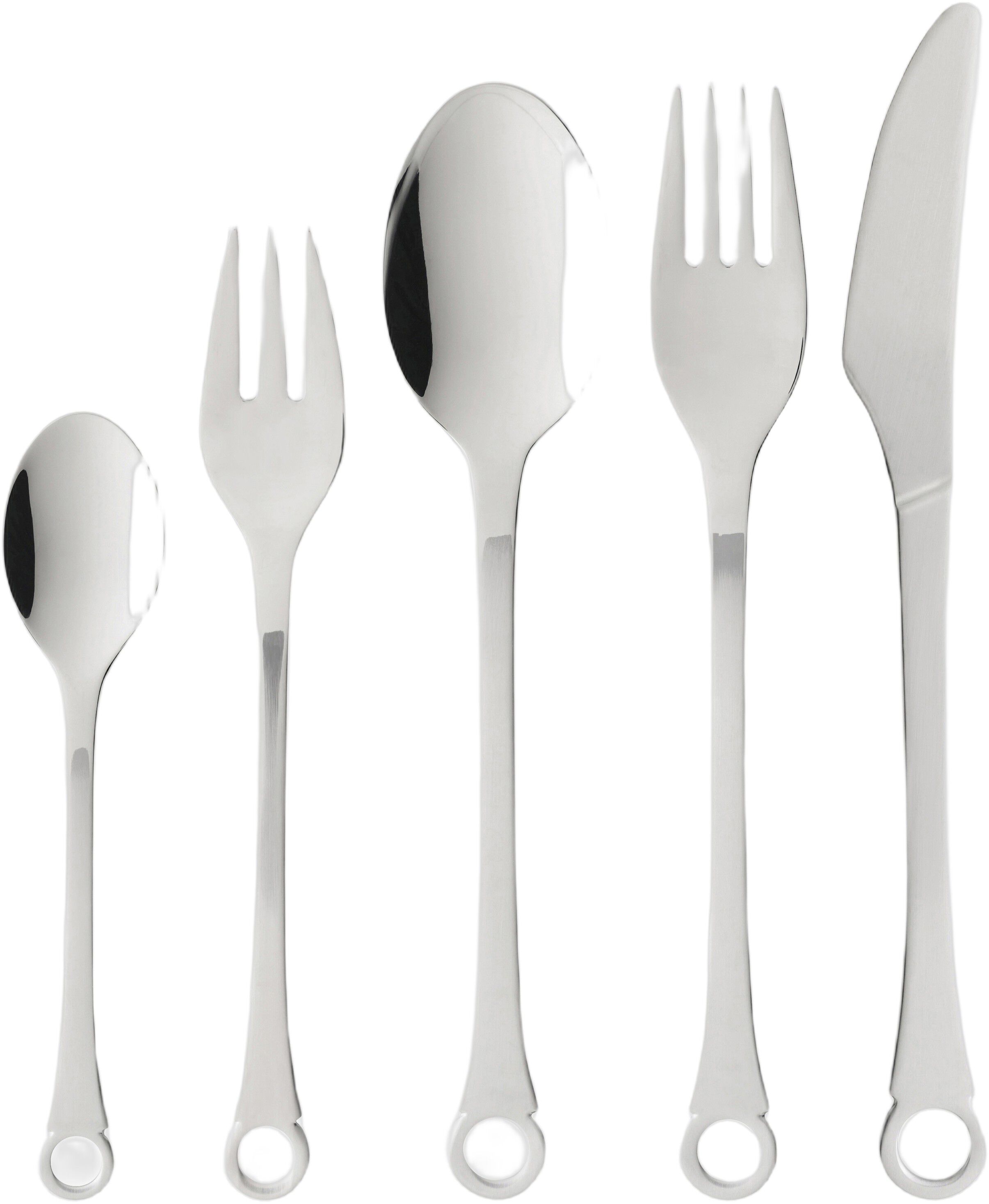 Bestiks&aelig;t Pantry 60 dele Mat/Blankt st&aring;l