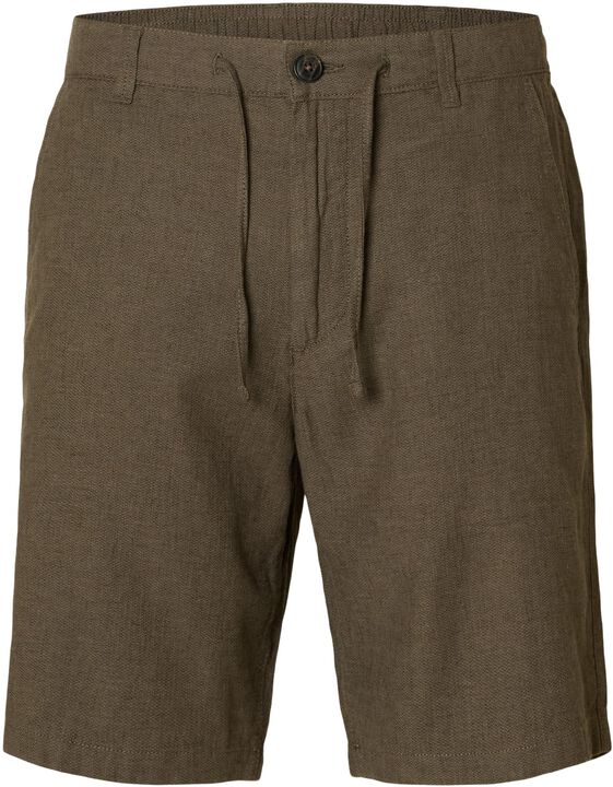 SLHREGULAR-BRODY LINEN SHORTS NOOS