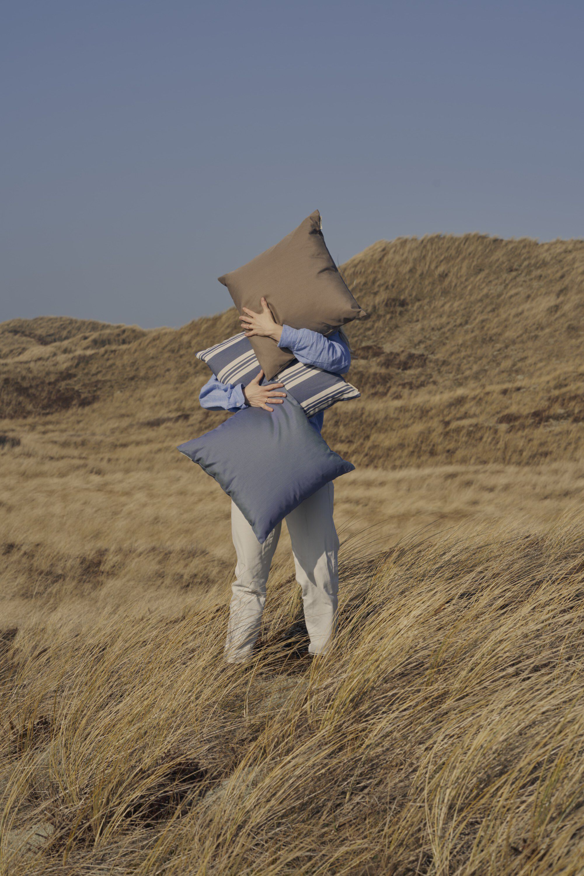 Fossflakes udend&oslash;rspude 50x50 cm. Bl&aring;