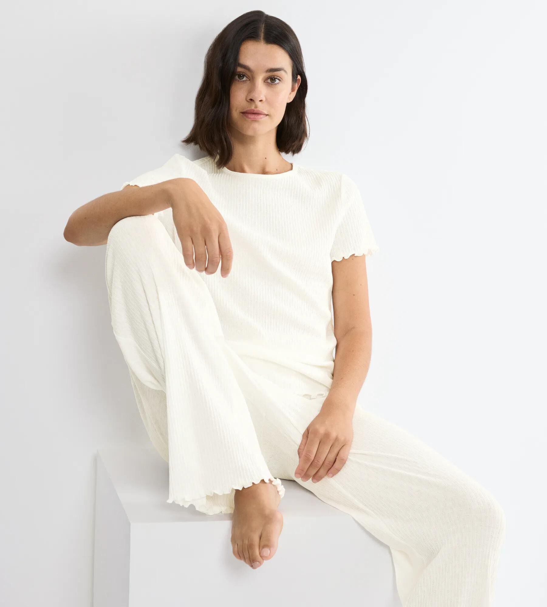 Mix & Match Trousers Pointelle