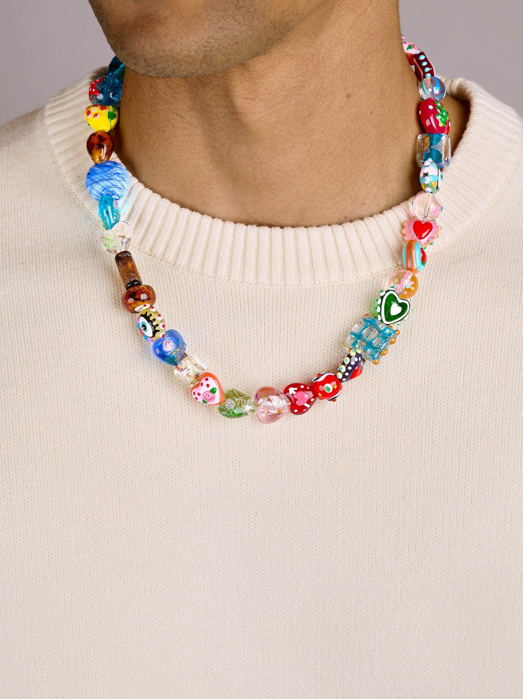 Beaded Charm Necklace