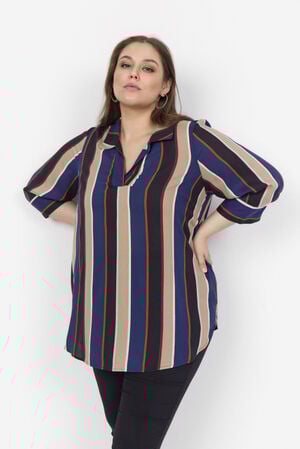 Curvy WA-JOSEPHINE 2 Bluse Sort