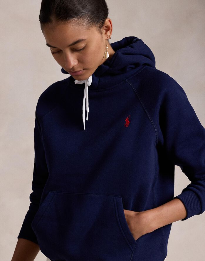 Shrunken Fit Fleece Hoodie
