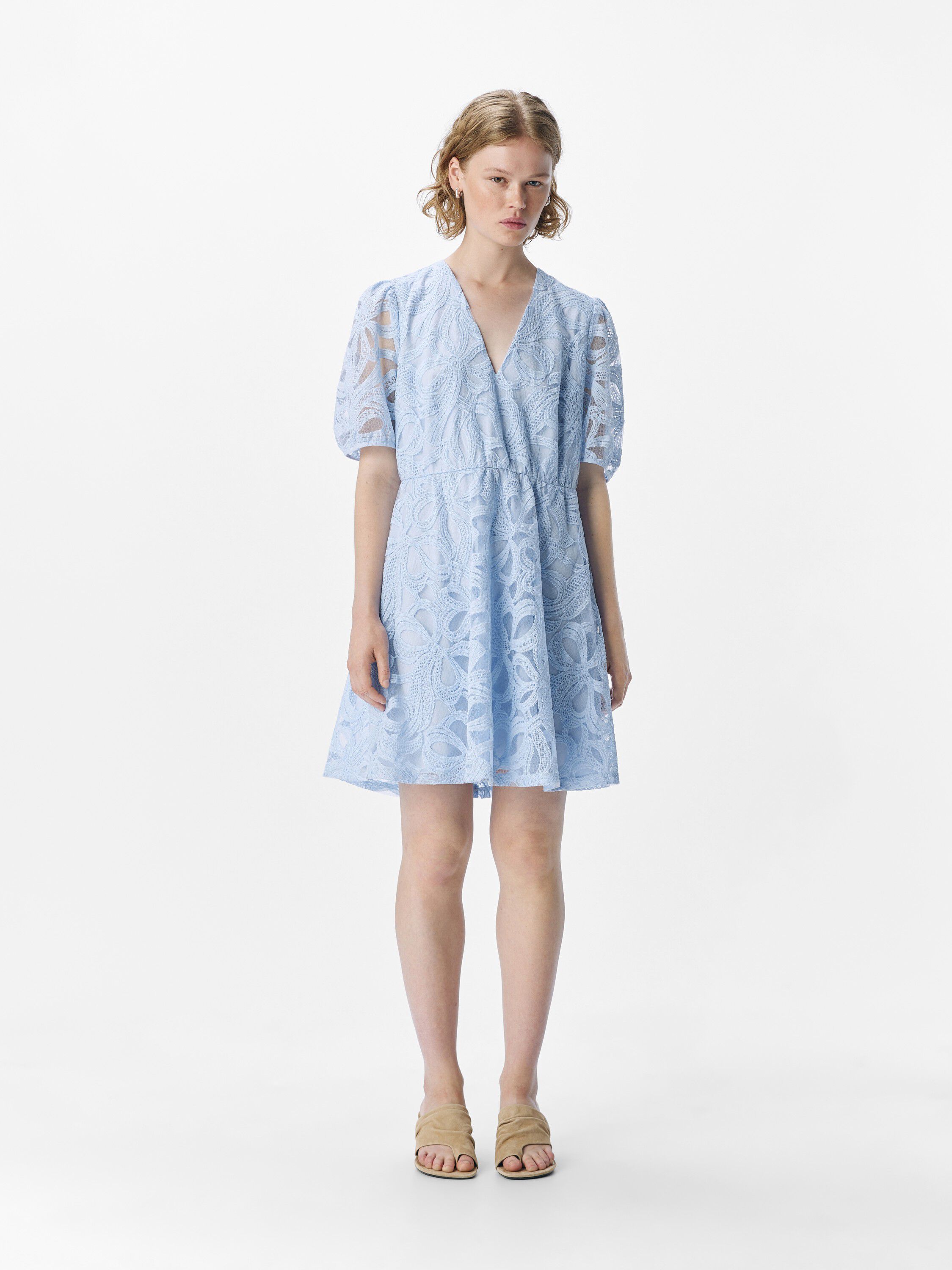 OBJROSE 3/4 RE SHORT DRESS E DIV