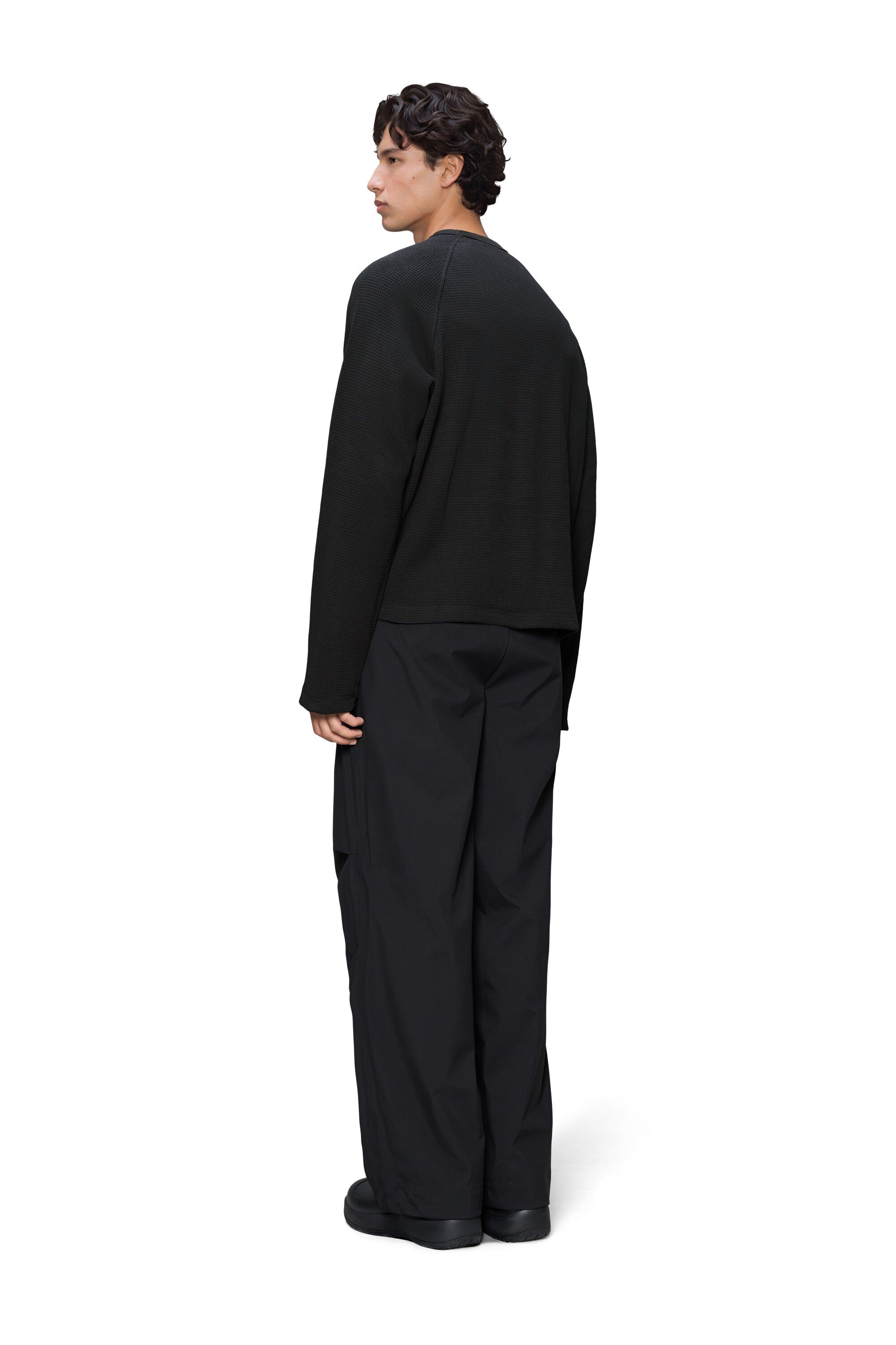 Waffle Long Sleeve T-Shirt Rains