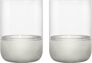 Set of 2 Tealight Holder -CALMA- XS