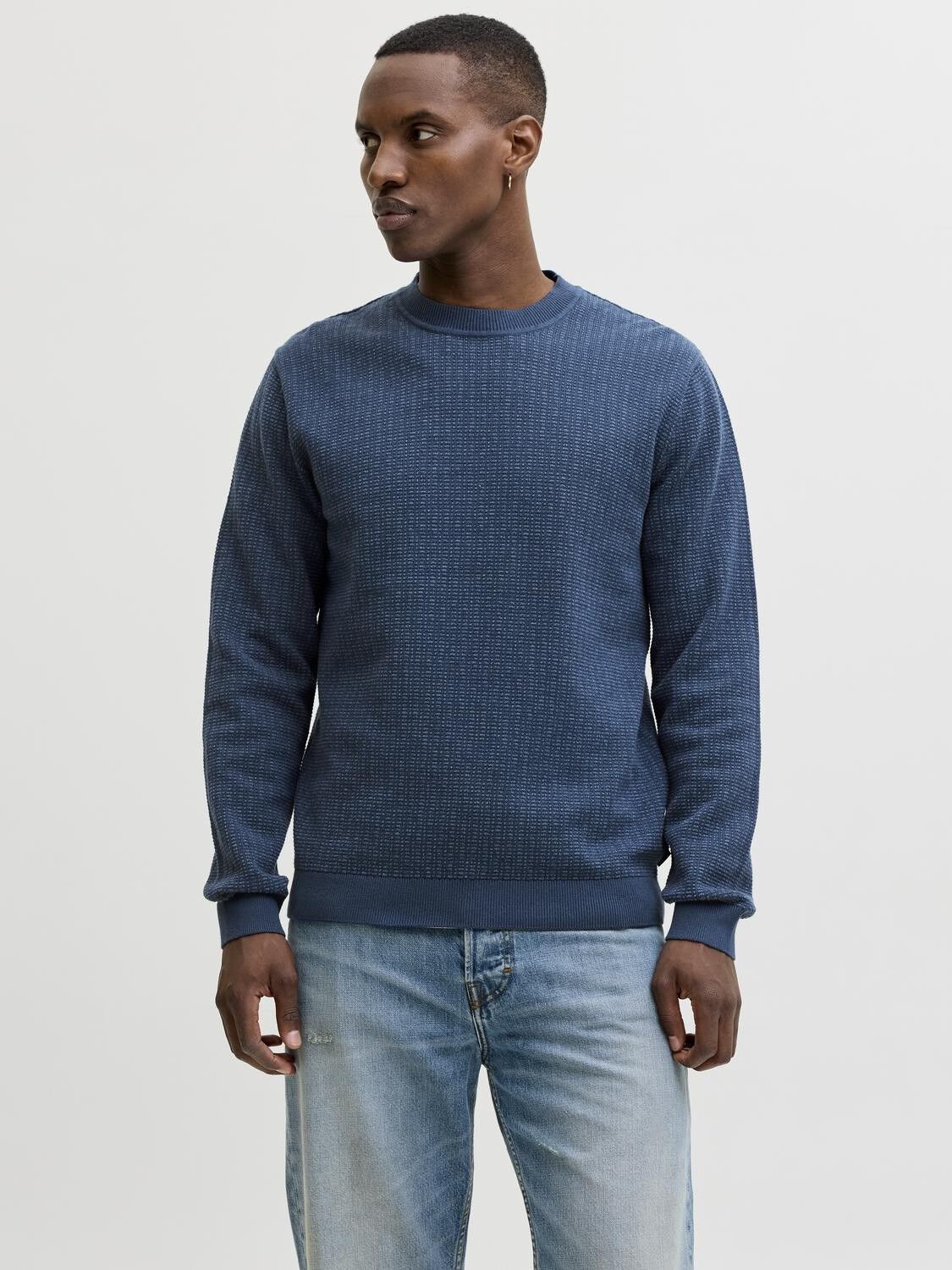 Jprbluwill Knit Crew Neck Styd Ss26