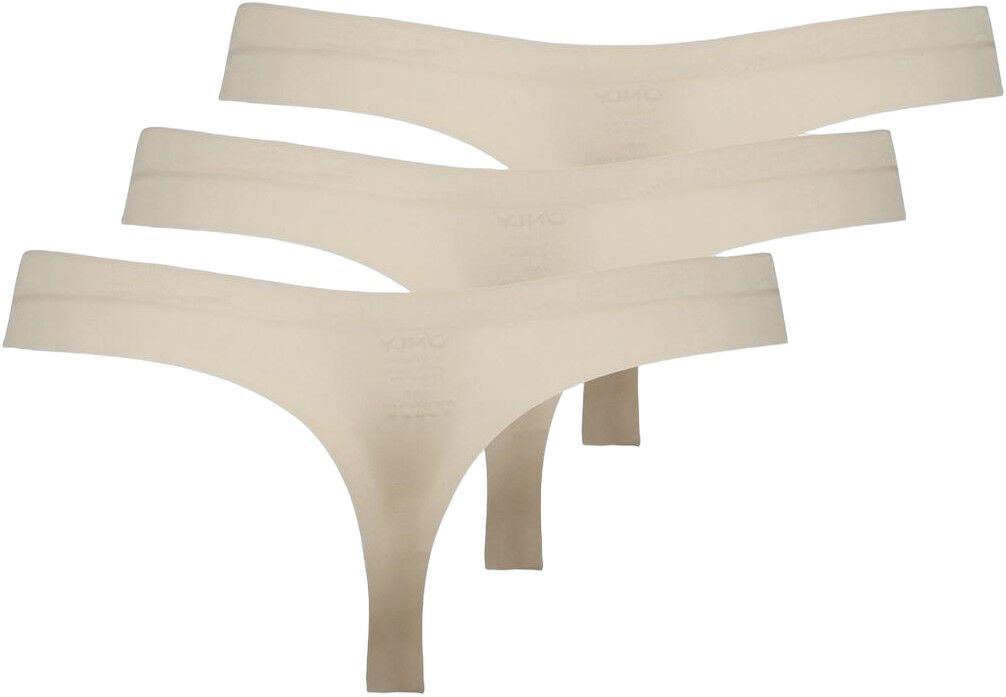 ONLTRACY BONDED THONG 3-PACK NOOS A
