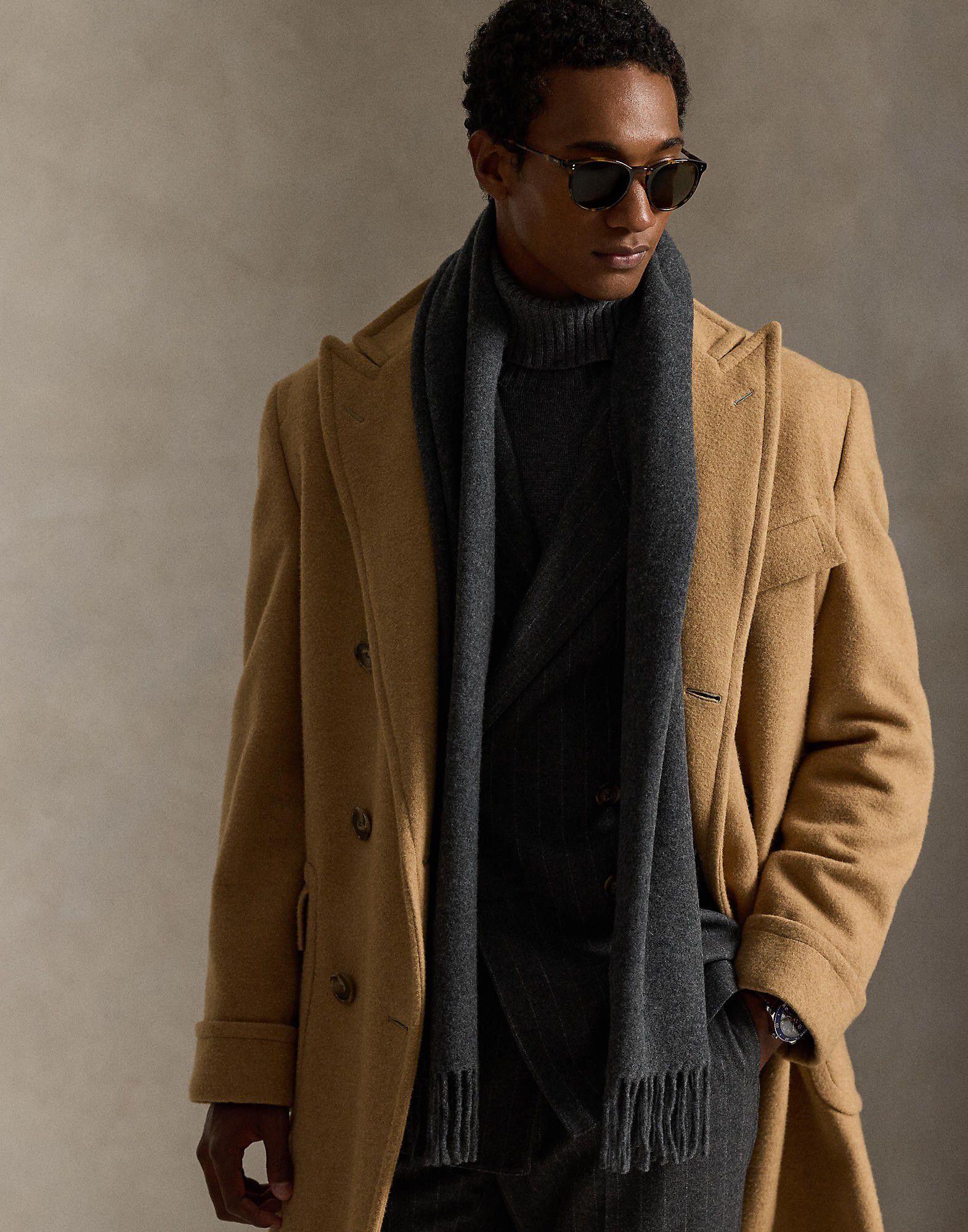 Fringe Virgin Wool Scarf