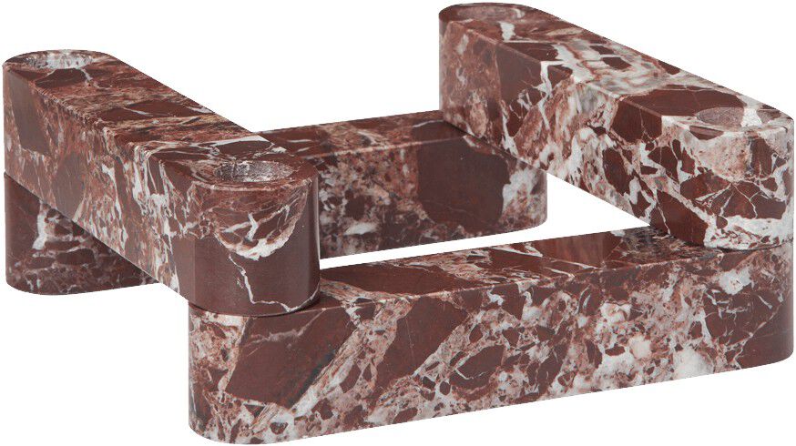 Newel Modular Candle Holder - Set of 4 - Rosso