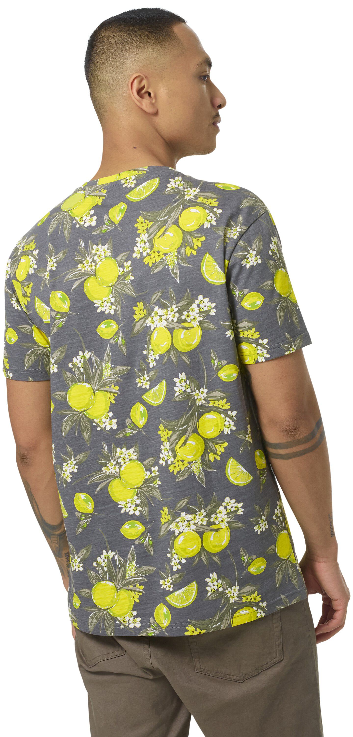 All Over Printed Slub T-shirt