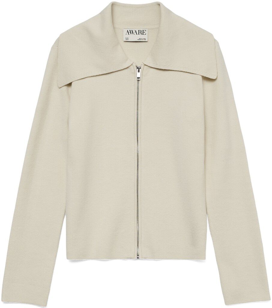 AWVERRIER LS O-NECK MIDI KNIT CARDI