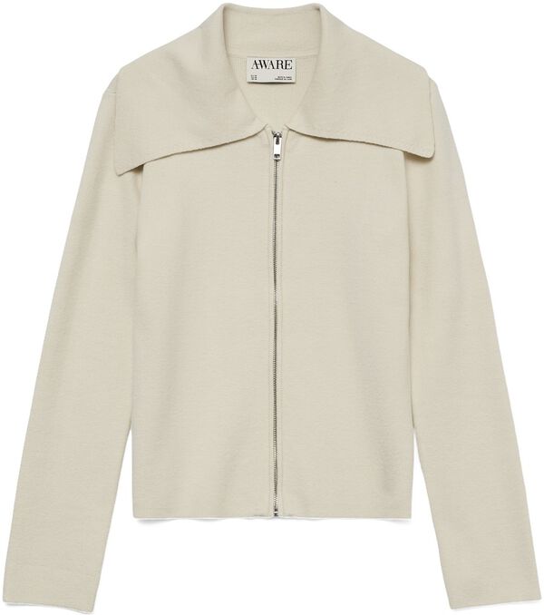 Awverrier Ls O-Neck Midi Knit Cardi