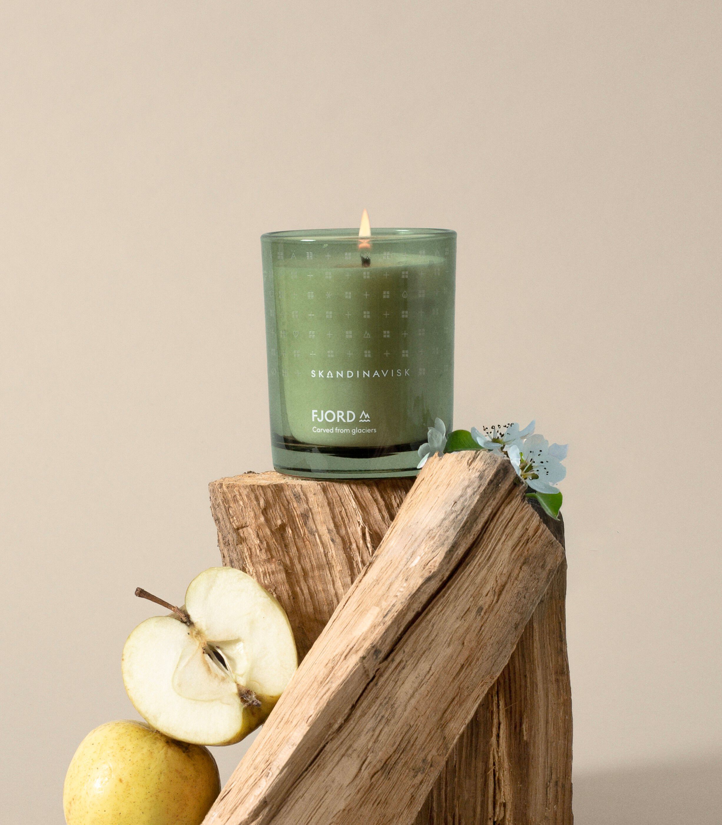 FJORD Scented Candle w Lid 200g