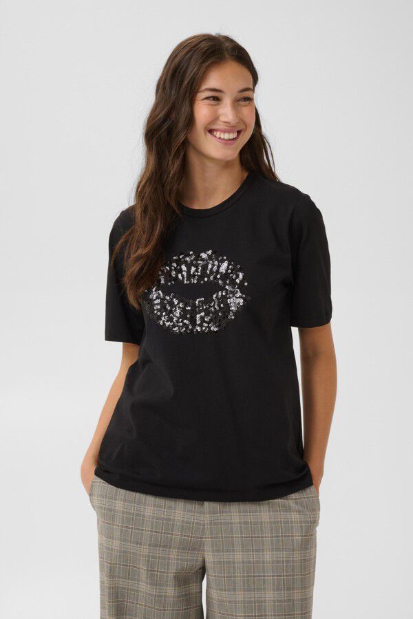 CUBREE GITH SEQUIN T-SHIRT