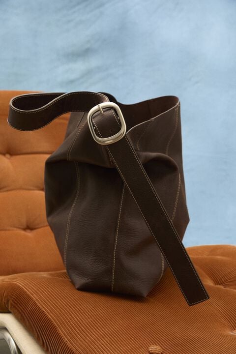 Panel Mae Buckle Bag