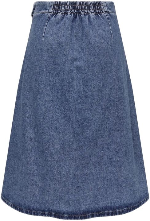 ONLTHEA WRAP MIDI SKIRT DNM CS DOT