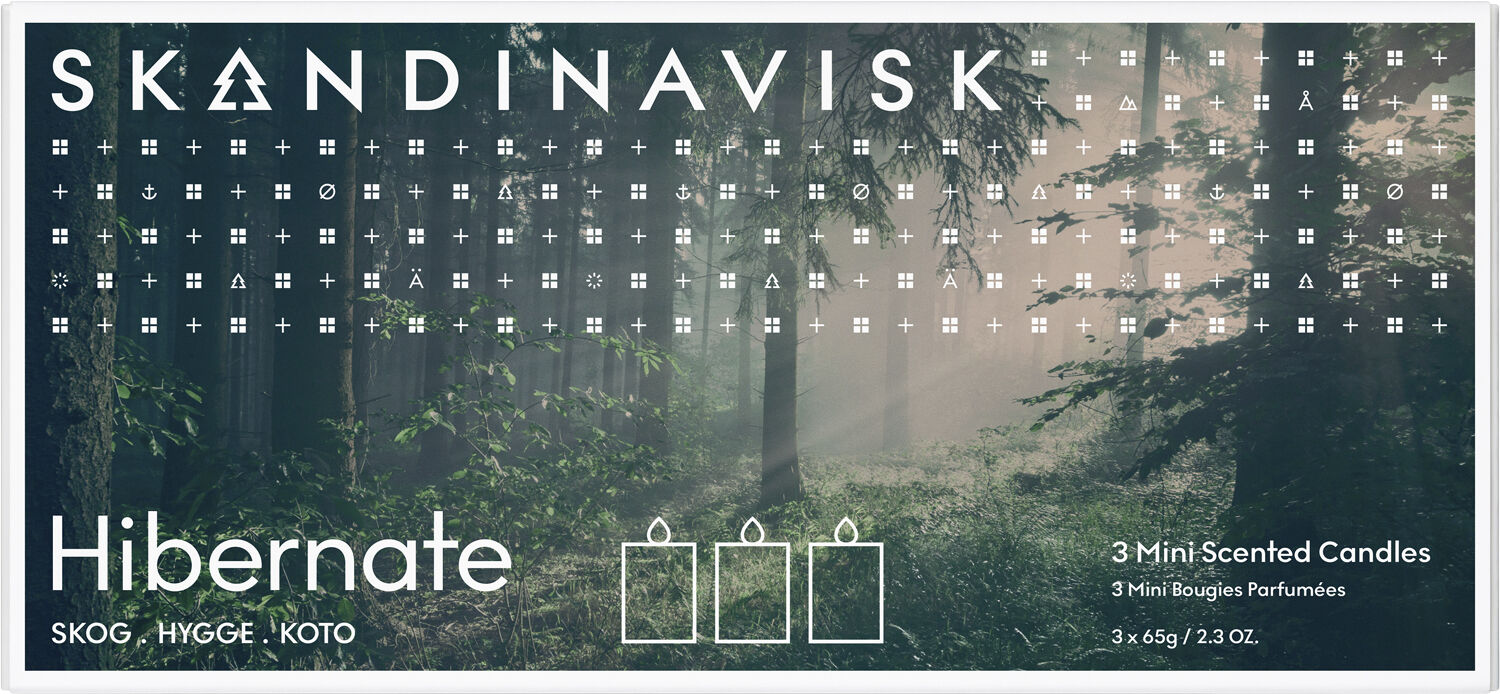 HIBERNATE GIFTSET 3 MINI CANDLES