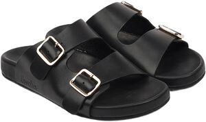 LAMIA - SOFT LEATHER SANDAL / RUBBER SOLE