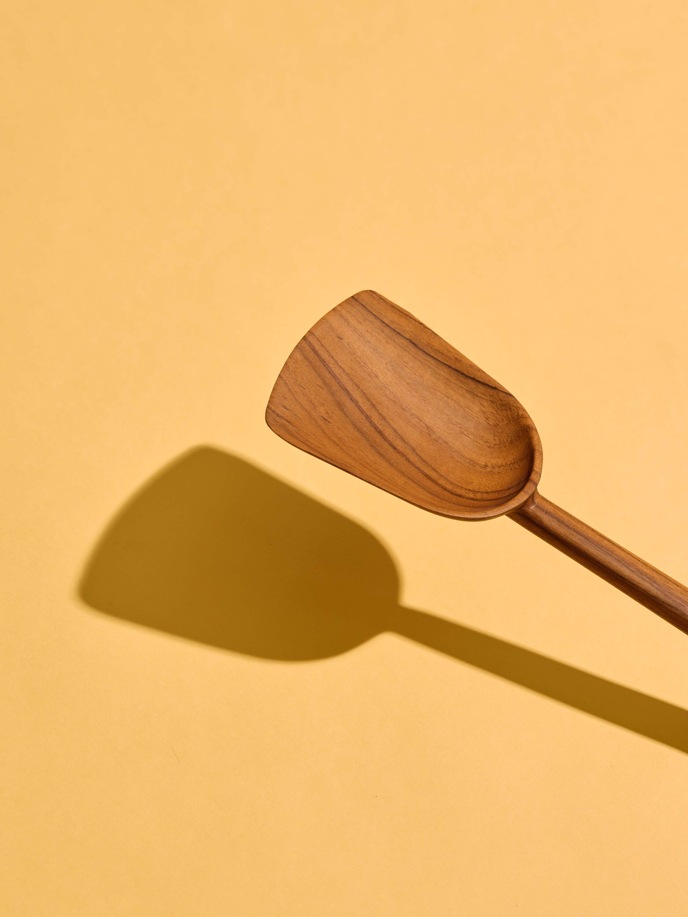 Wokspatel, teak