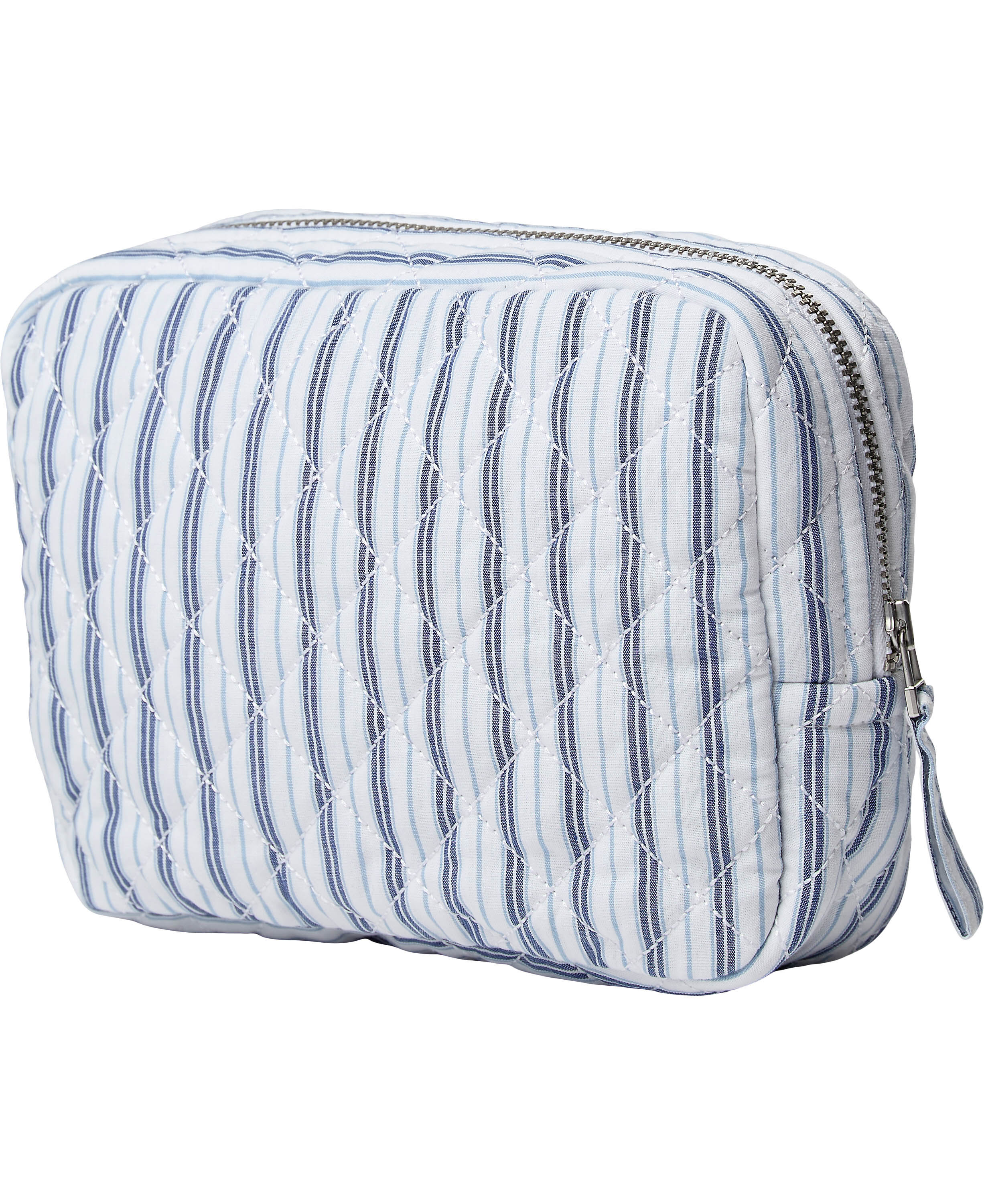 Moira 3 Make up bag Blue Stripe mini
