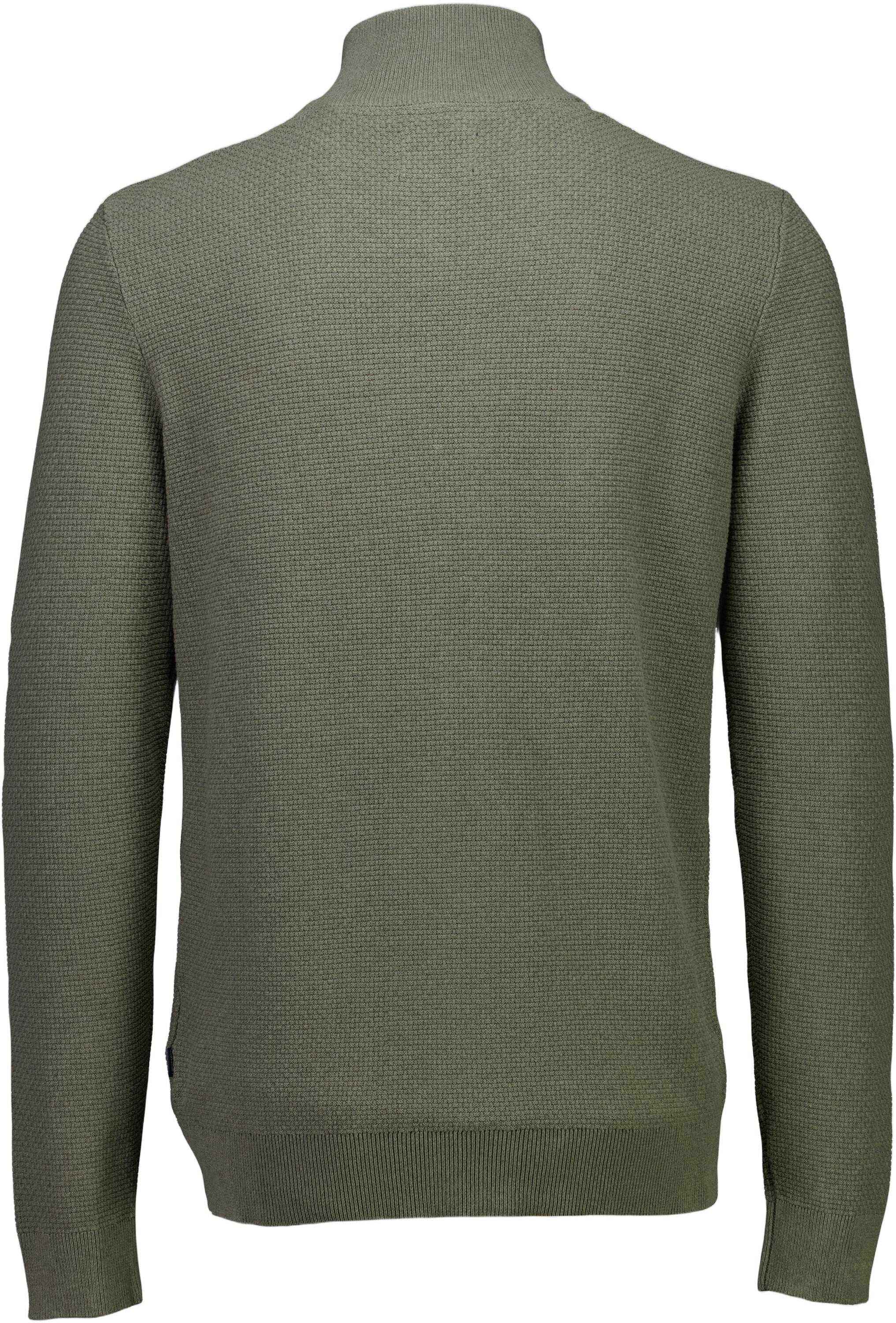 Recycle structure half zip