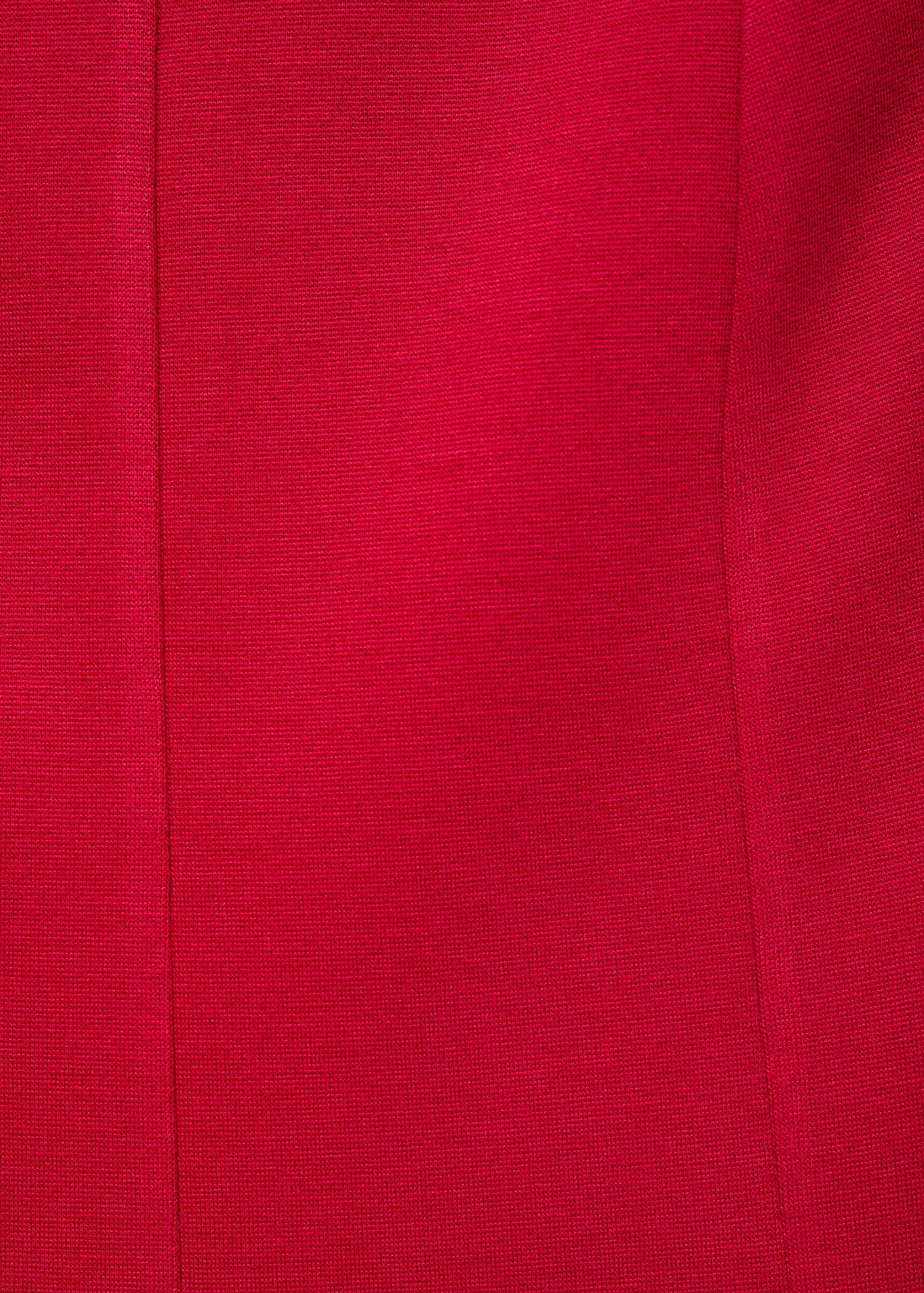 Peplum top with seam detail