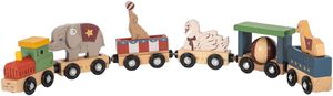 WOODEN ANIMAL TRAIN