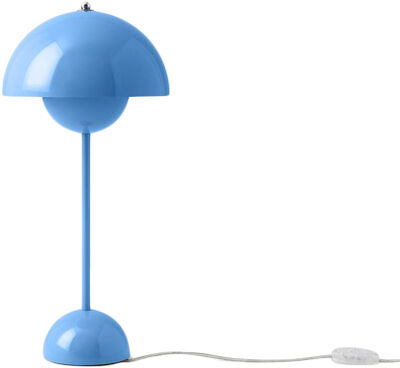 Flowerpot Table Lamp VP3, Swim Blue