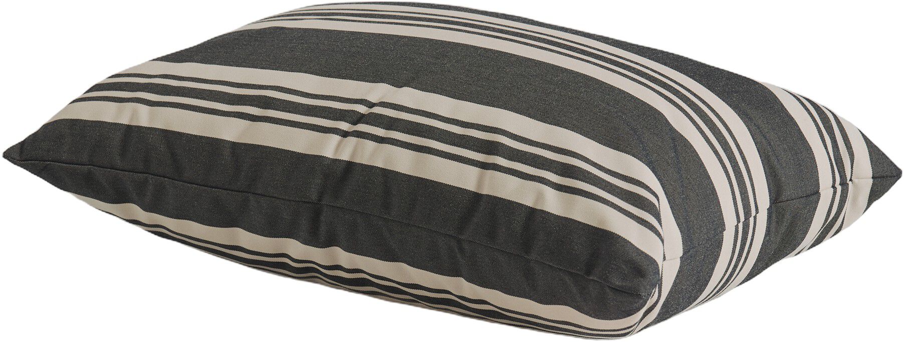 Fossflakes udend&oslash;rspude 40x60 cm. M&oslash;rkebl&aring; stribet