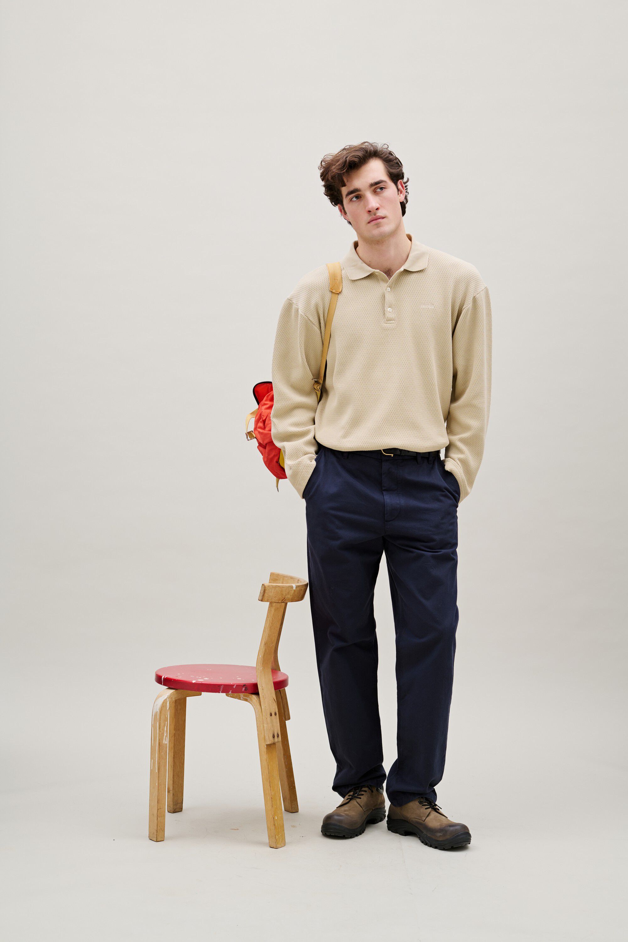 HERB POLO SWEATSHIRT