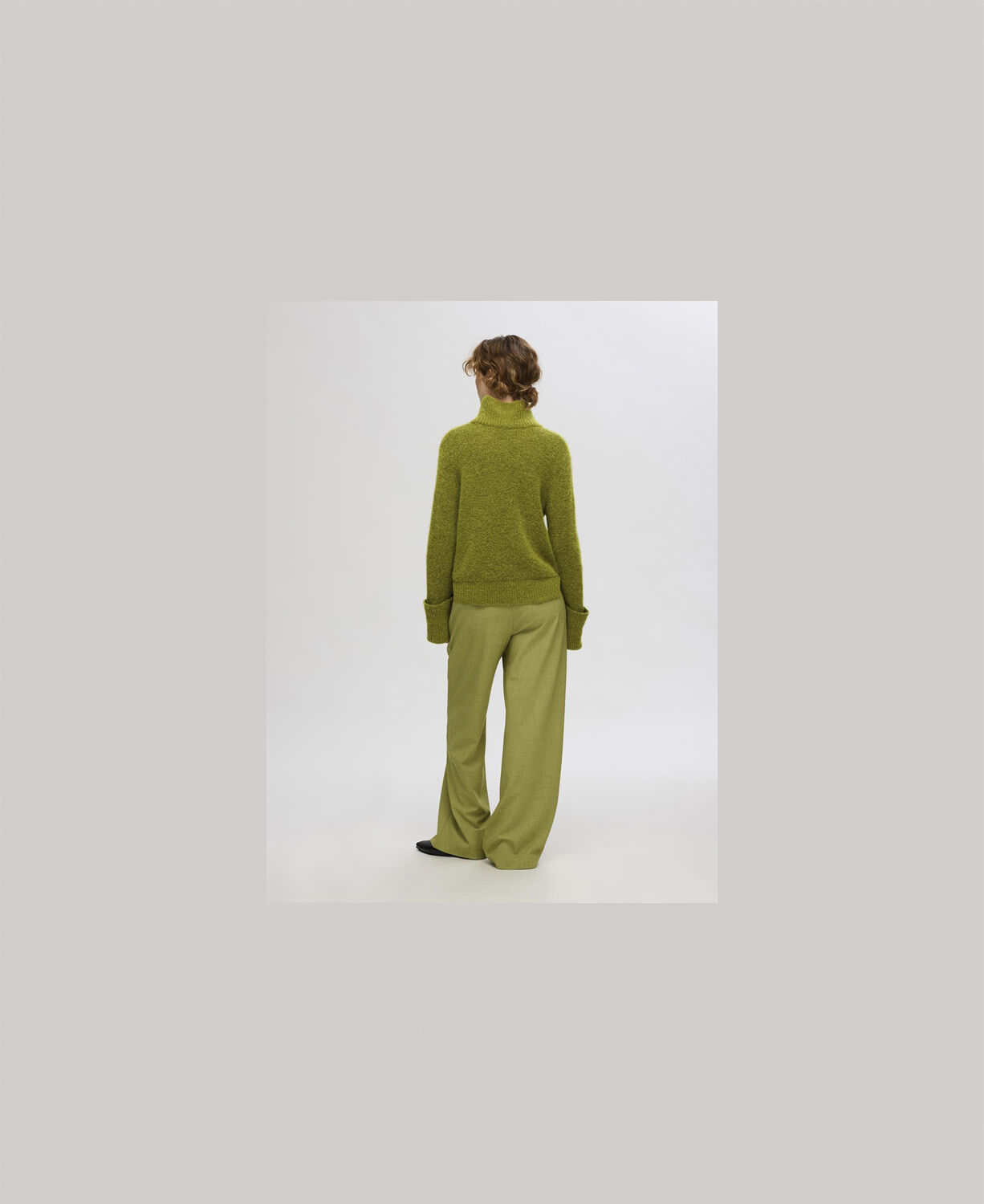 SLFSIA RAS LS KNIT HIGH NECK