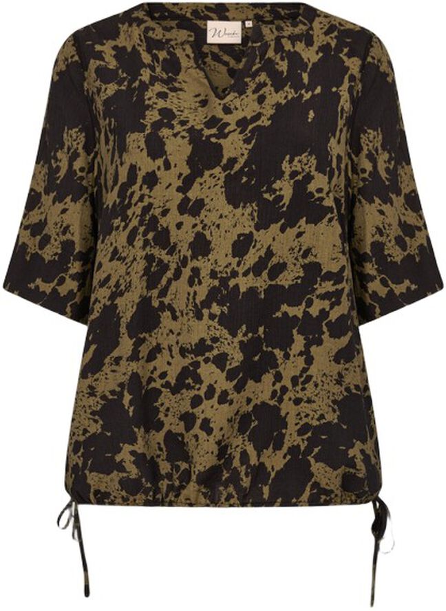 Curvy WA-NIKITA 1 Bluse Mørk sand