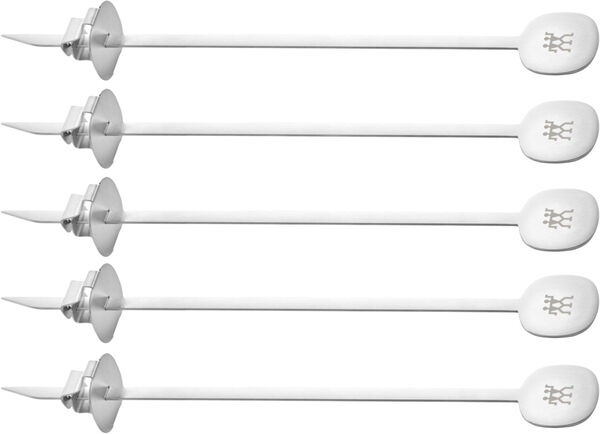 BBQ+ Grillspyd sæt 5 Rustfrit stål