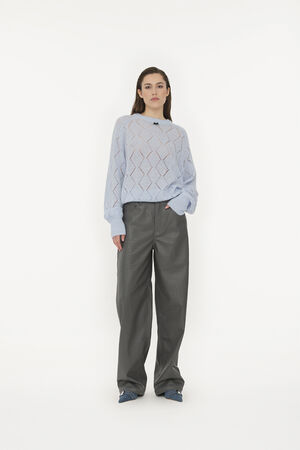 HIGH WAIST BRAIDED PANTS