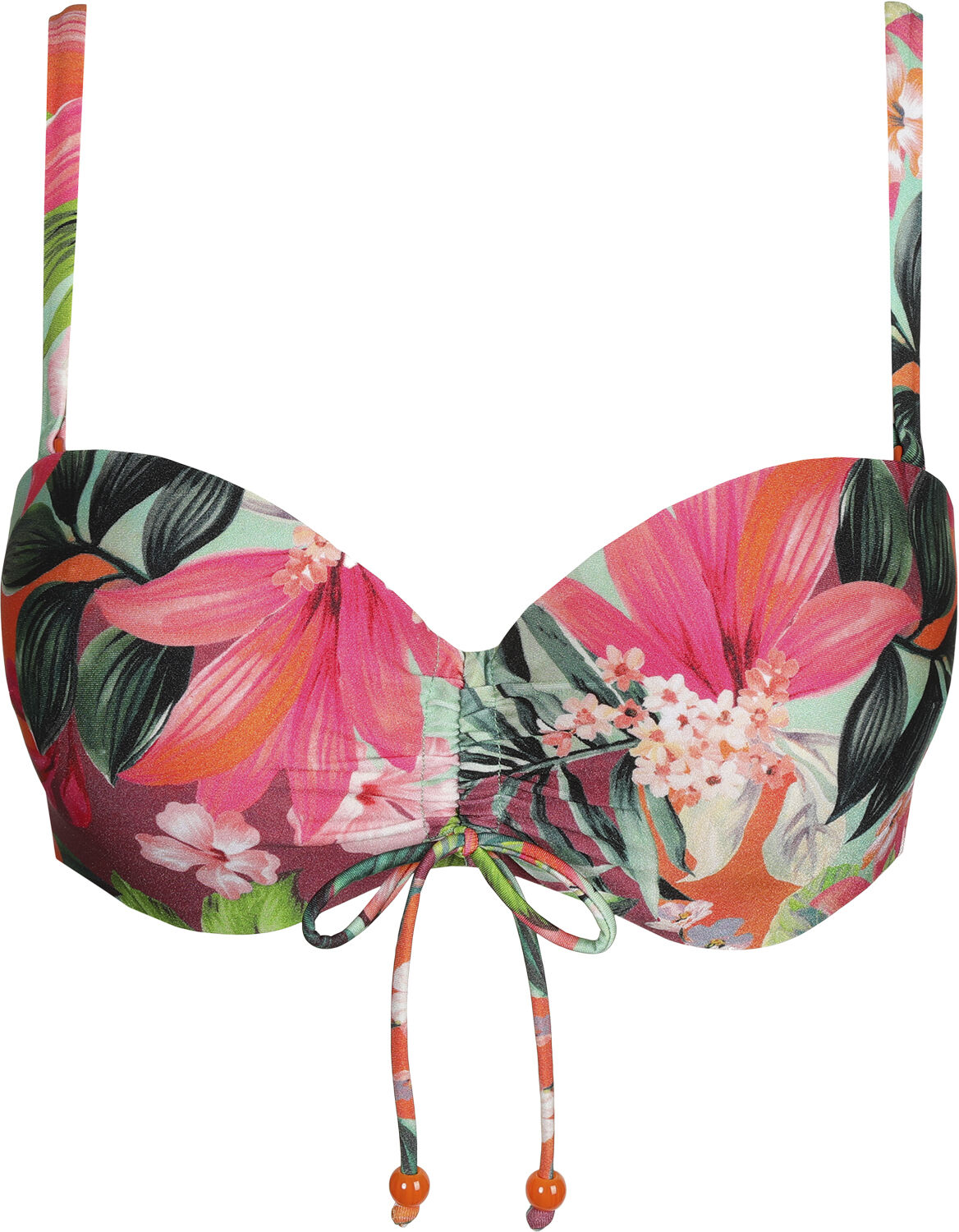 Norma Jeanne bikinitop med vattering uden stropper