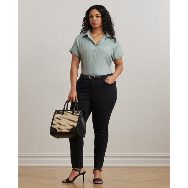 TISSUE LINEN-SS SHIRT